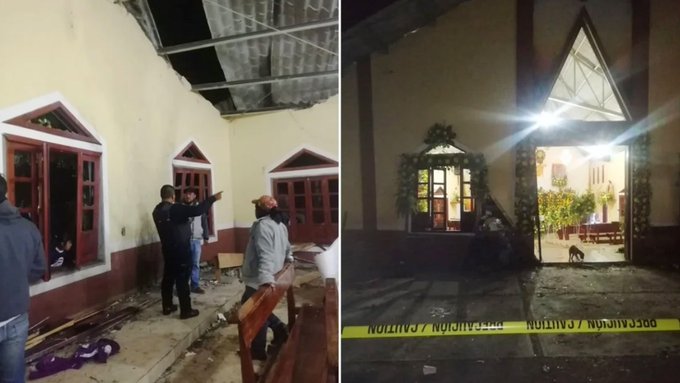 Explosión de pirotecnia en capilla de Veracruz deja 10 lesionados