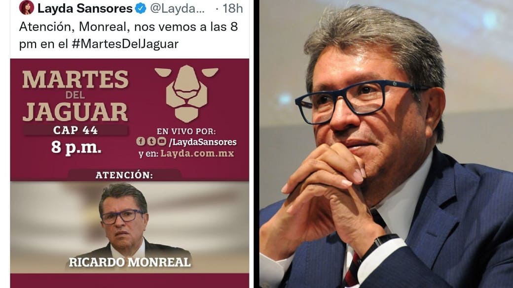 Ricardo Monreal acusa a Layda Sansores de iniciar una “guerra sucia” en su contra