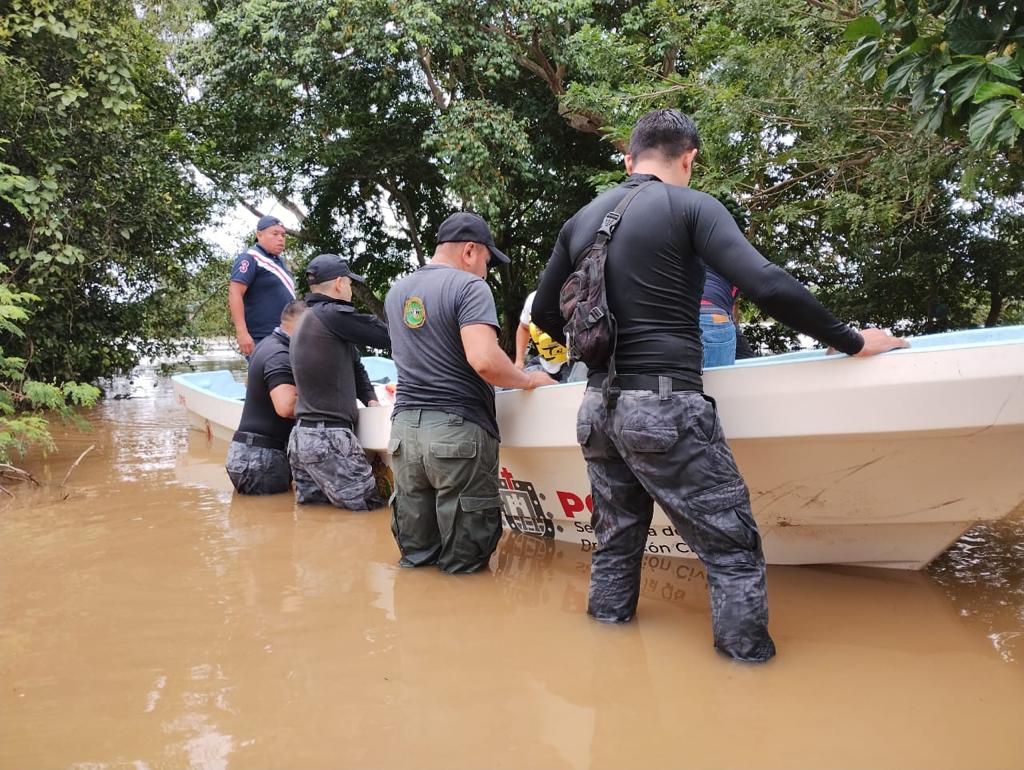 Lluvias dejan daños en 34 municipios de Veracruz