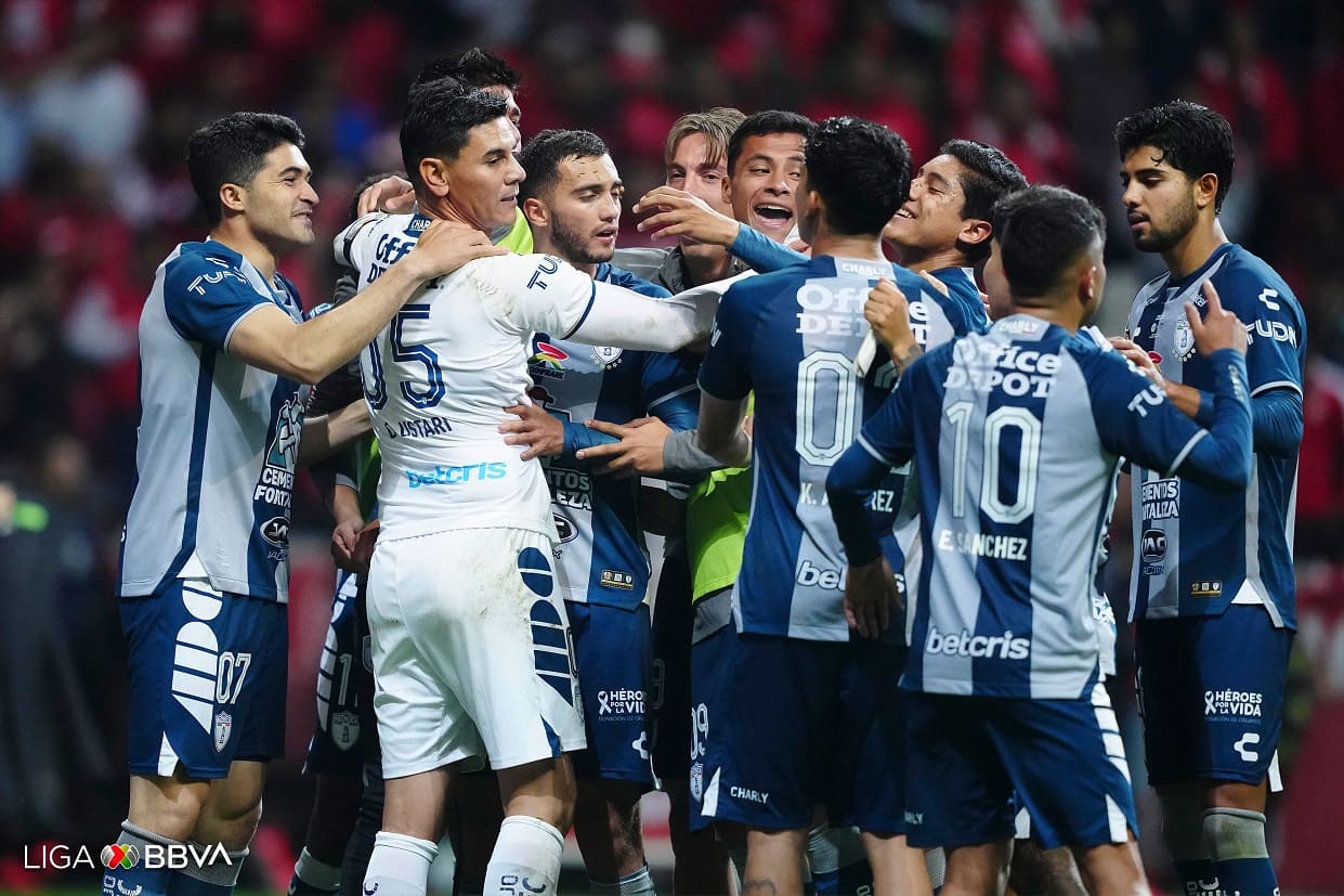 Pachuca golea a Toluca en la Final de ida