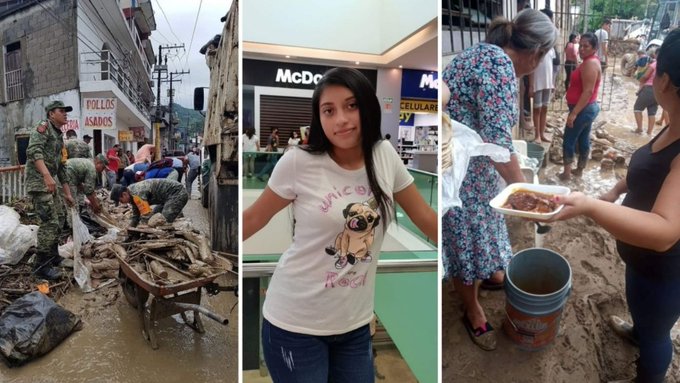 Quinceañera de Chiapas cancela su fiesta y dona la comida a afectados por 'Karl'