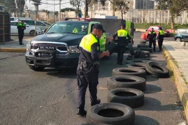 Policías de la SSC realizaron acciones de recuperación de vialidades y chatarrización