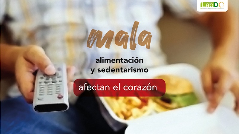 Mala alimentación y sedentarismo también afectan el corazón; LabDO