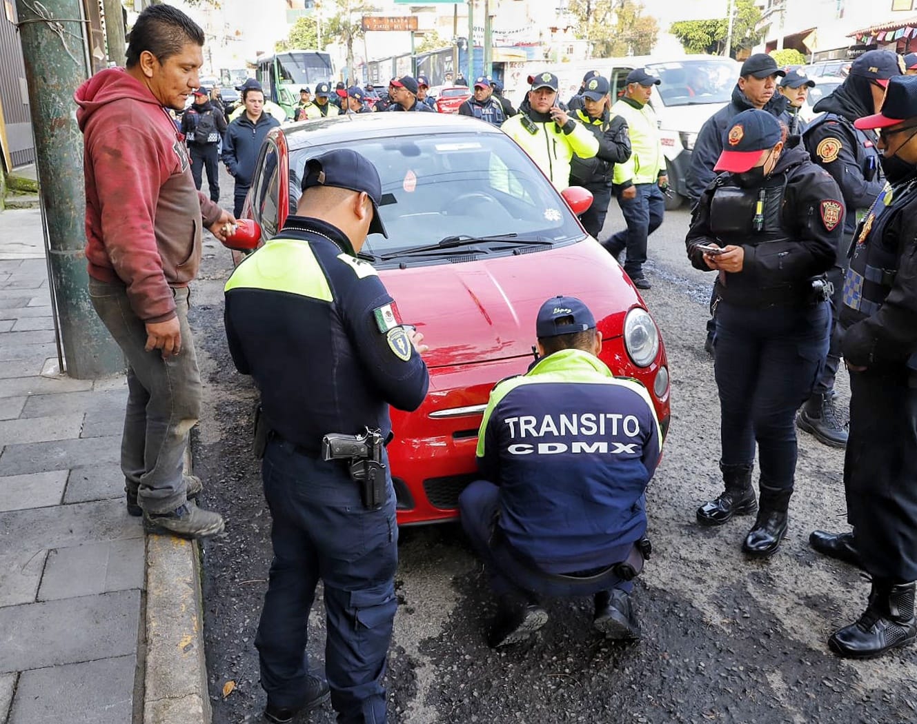 Recupera Blindar Álvaro Obregón espacios en la vía pública