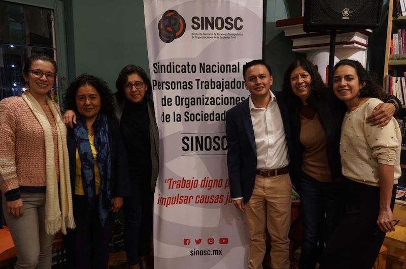 SINOSC: primer sindicato nacional de trabajadores de organizaciones civiles