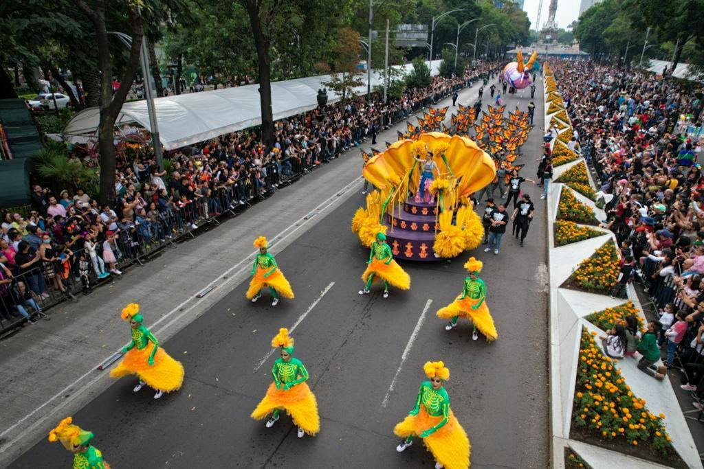 Más de un millón de personas disfrutaron del Desfile de Día de Muertos y Procesión Comunitaria en CDMX