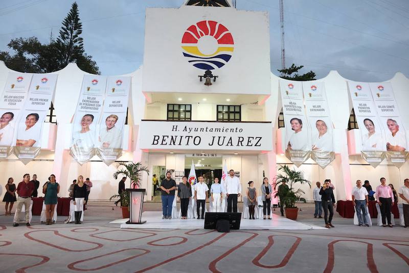 Entrega Ana Patricia Peralta Premio Municipal al Mérito Deportivo 2022 en Benito Juárez