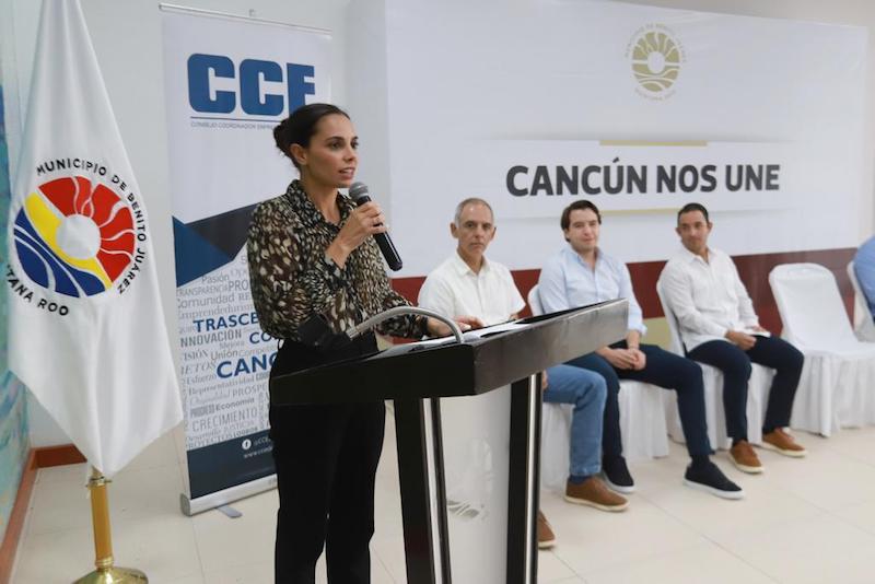 Empresarios se unen al trabajo por Cancún