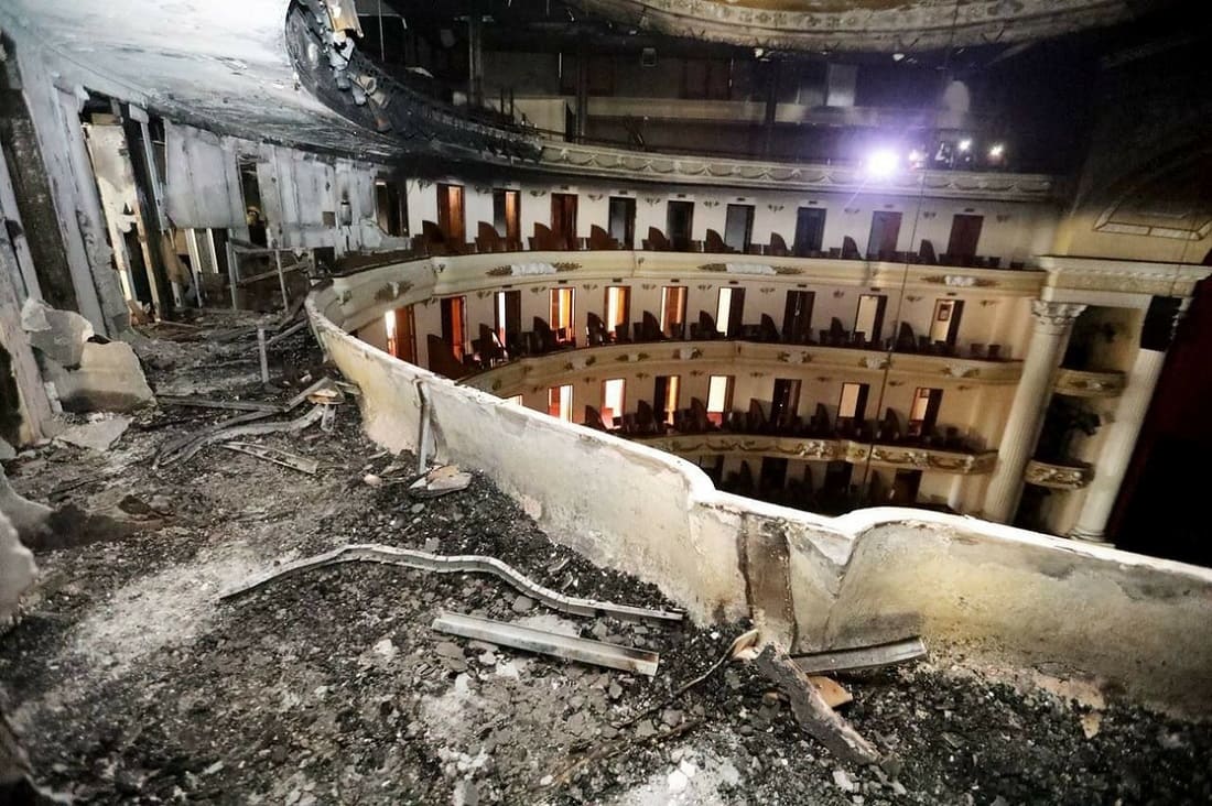 Cortocircuito provocó incendio en el teatro José Peón Contreras: Fiscalía de Yucatán