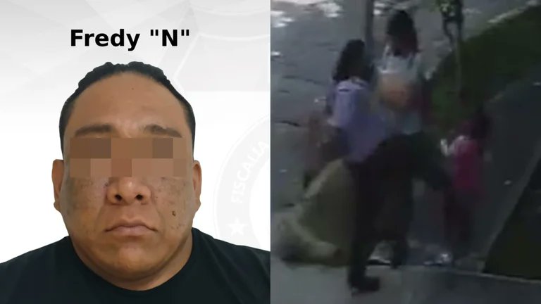Detienen a sujeto por golpear brutalmente a una menor en Morelos