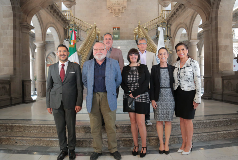 Se reúne Claudia Sheinbaum con el escritor Fernando Savater