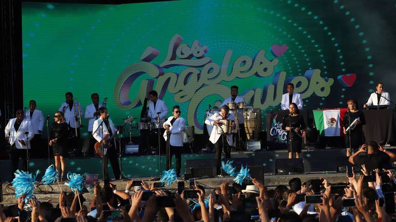 Los Ángeles Azules cerrarán el 2022 con concierto gratuito en CDMX
