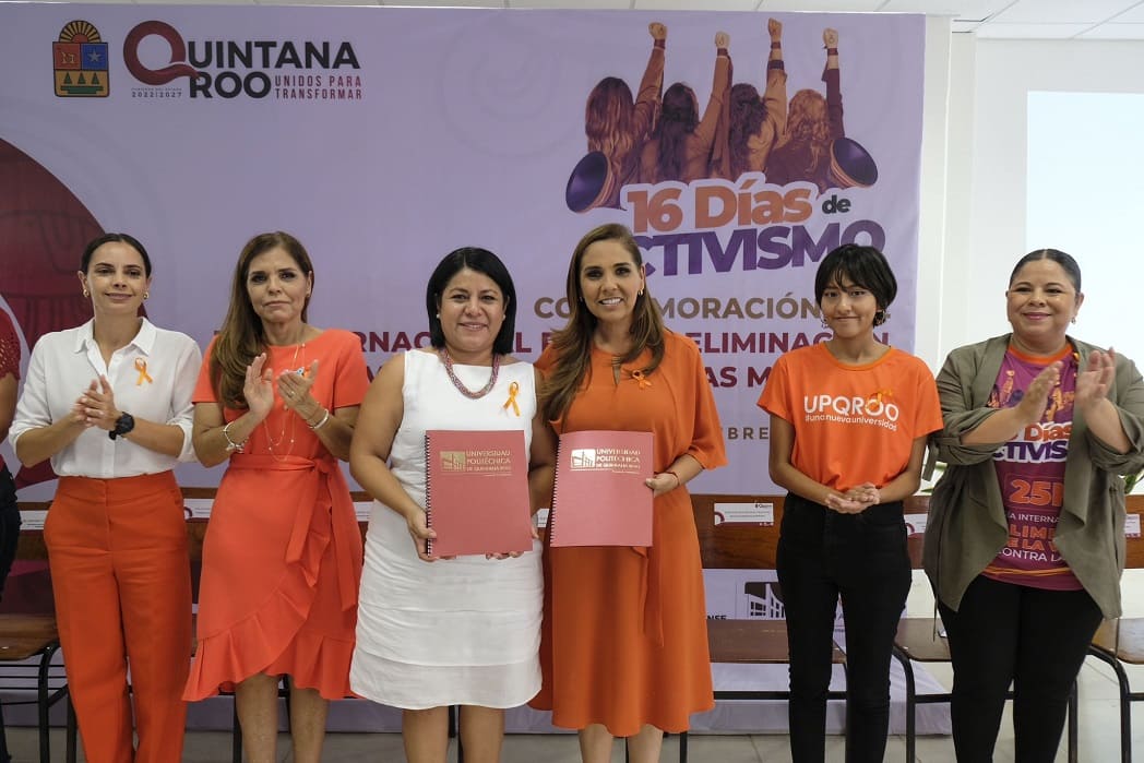 Mara Lezama garantiza trabajo permanente para combatir la violencia contra las mujeres