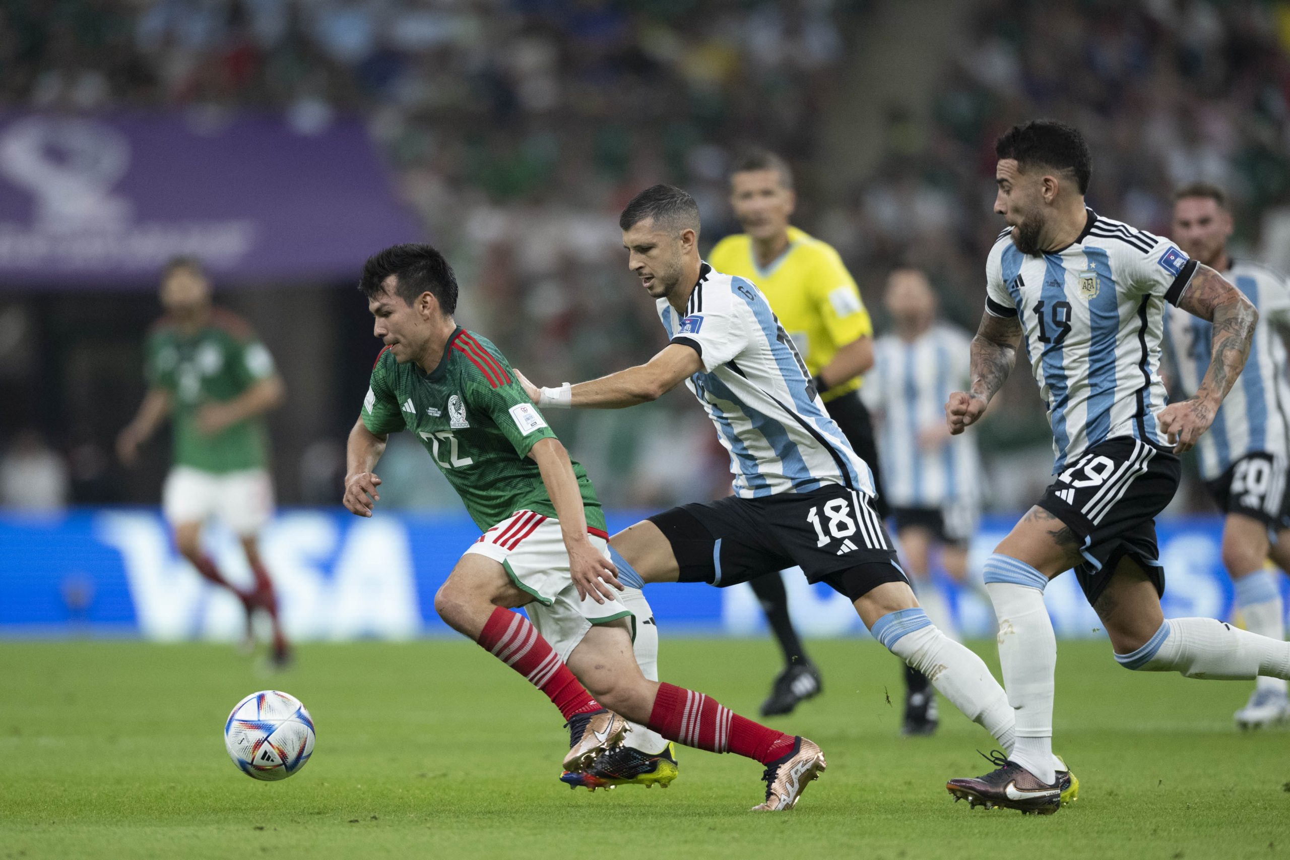 México pierde por dos goles ante Argentina en Qatar 2022