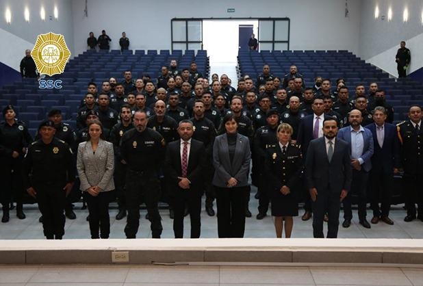 Policías de la SSC capitalina fortalecen sus capacidades operativas