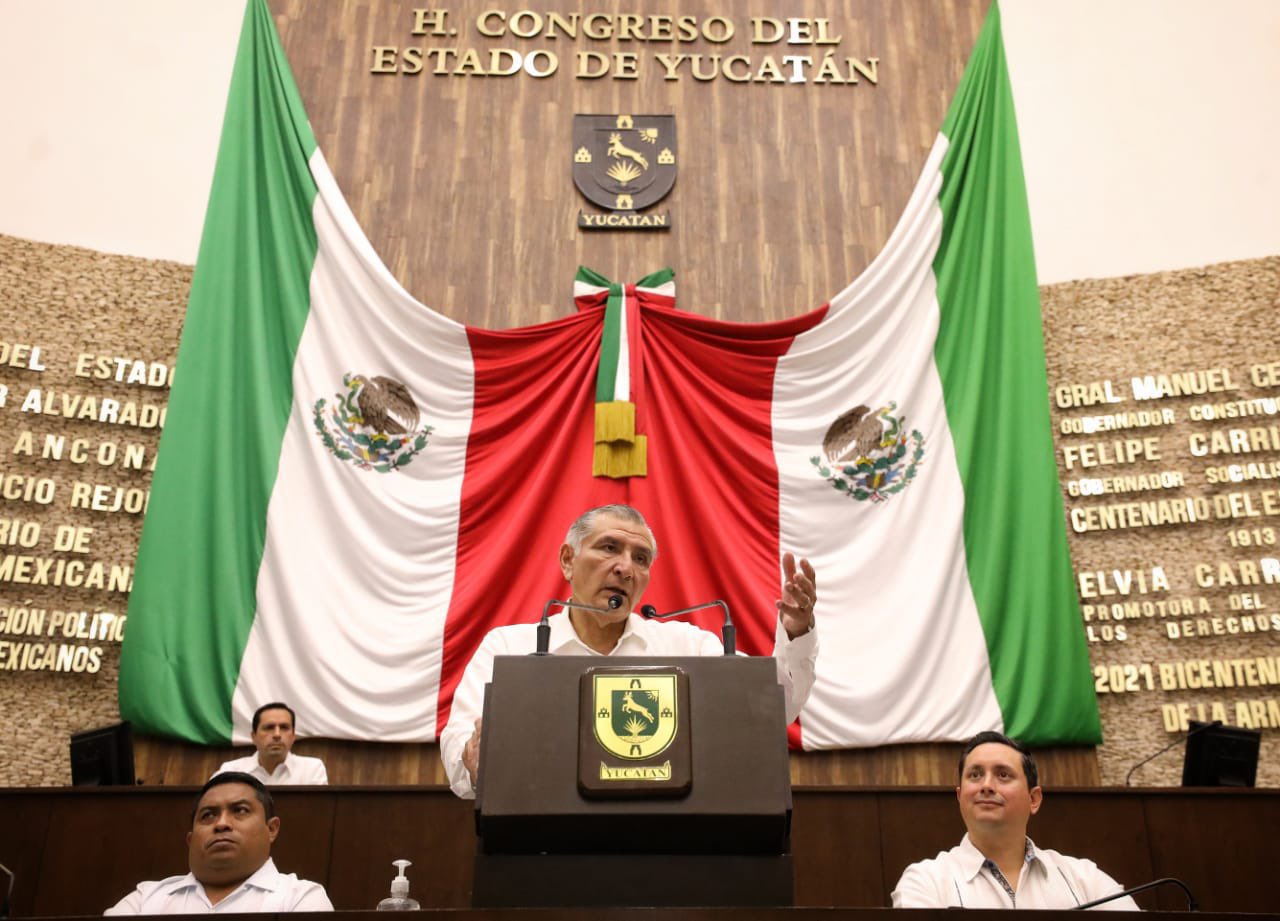 Yucatán, ejemplo a seguir en seguridad: Adán Augusto López