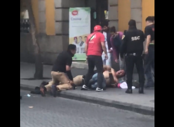 Balacera en Centro Histórico de la CDMX deja un saldo de tres heridos