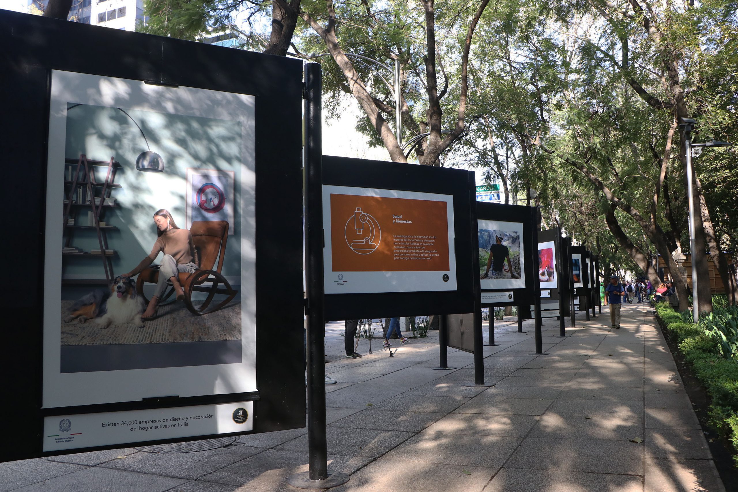 En Paseo de las Culturas Amigas se exhibe la exposición “Italia es simplemente extraordinaria: Be It”