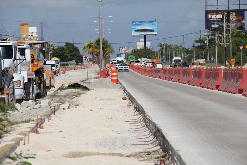 Avanzan obras estratégicas de infraestructura en Cancún