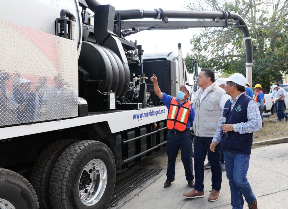 Mérida moderniza las unidades de servicios públicos para mantener la ciudad en óptimas condiciones