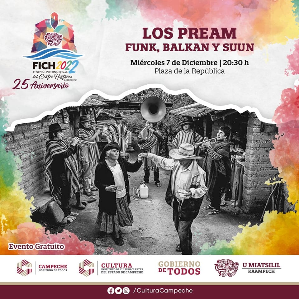 En Campeche el grupo oaxaqueño “Los Pream” compartirán su proyecto musical