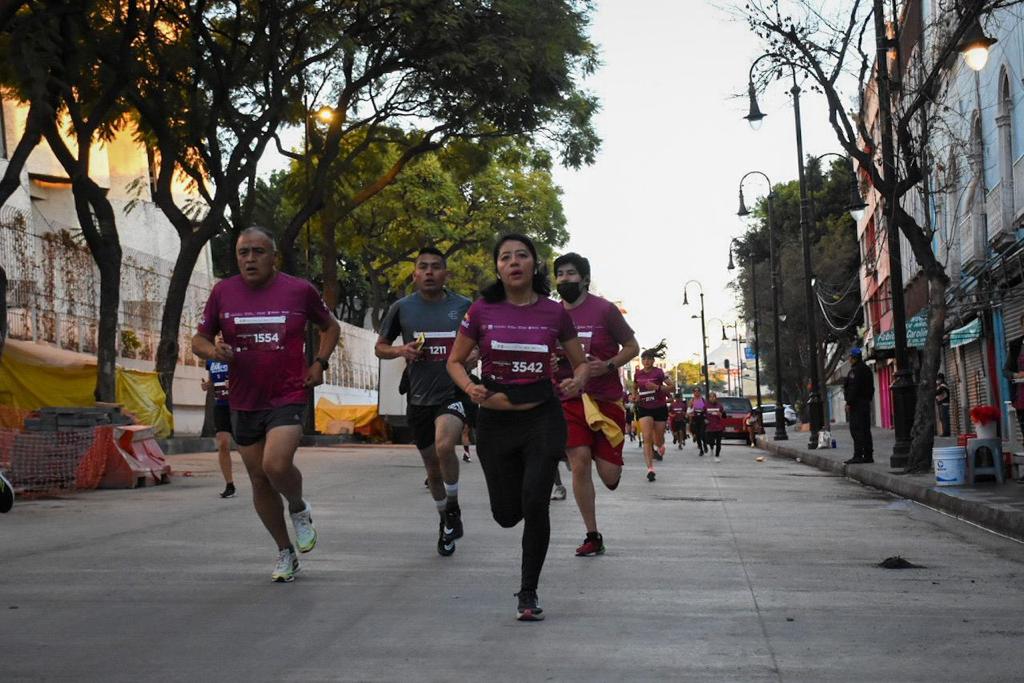 Más de 3 mil personas participaron en la Primera Gran Carrera del Centro Histórico