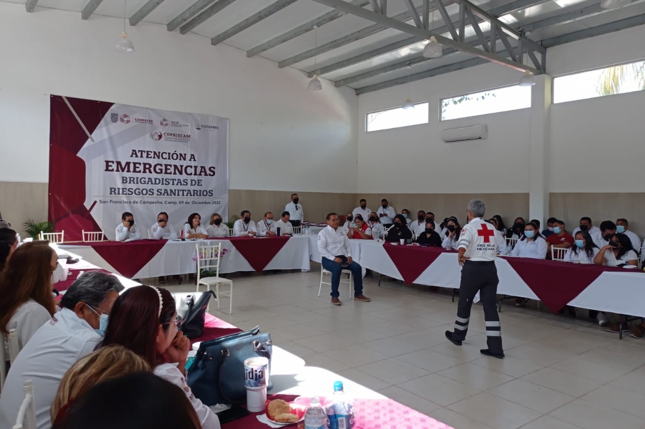 En Campeche fortalecen capacitación en emergencias sanitarias