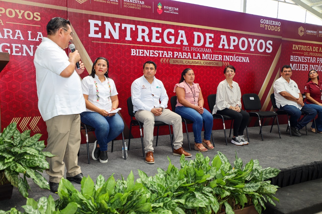 La Secretaría de Bienestar entrega 1.7 mdp a mujeres indígenas de Calakmul