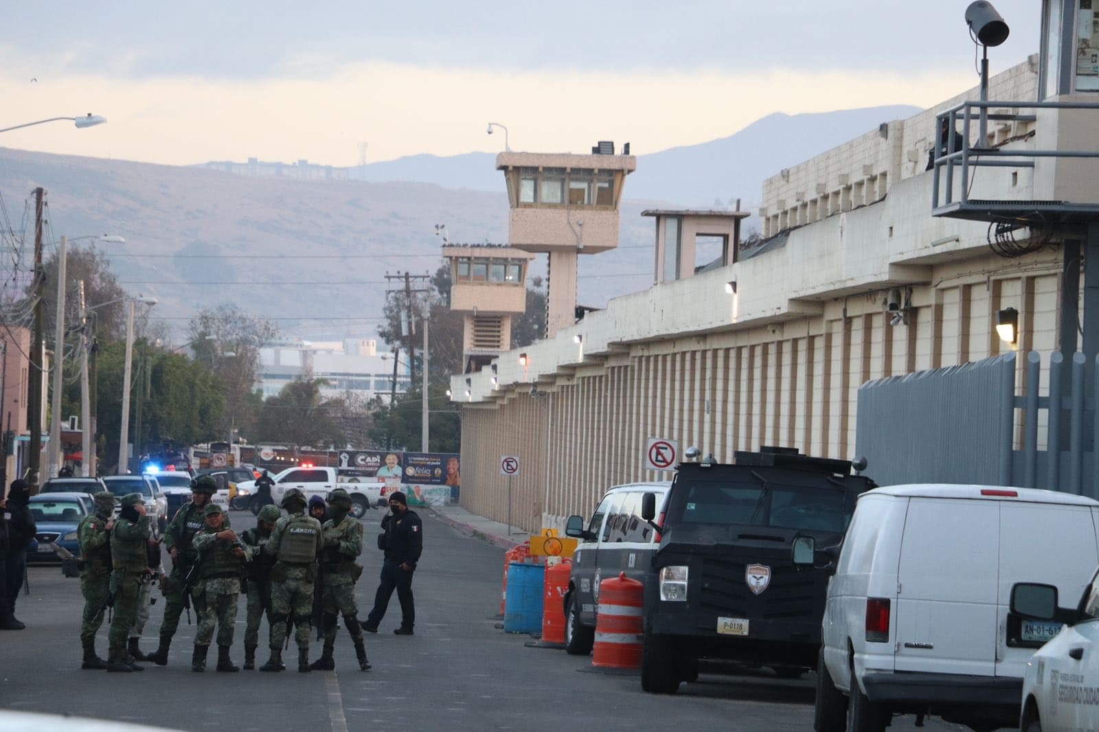 Reportan motín en penal de La Mesa, en Tijuana