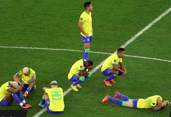 ¡Brasil eliminado!