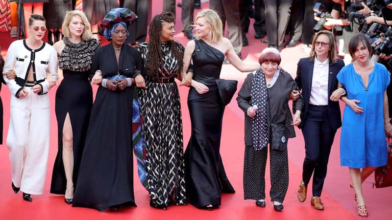 Mujeres protestan por feminicidios y violencia sexual en Cannes