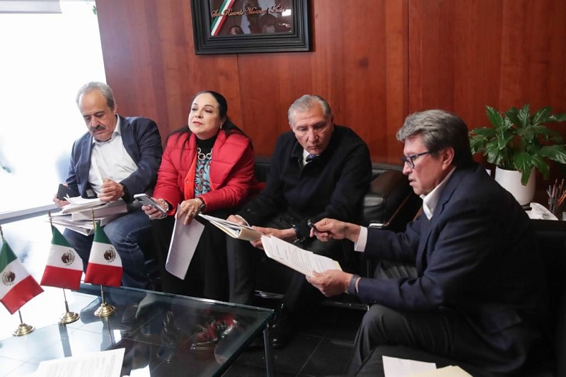 Entrega Ricardo Monreal a Segob 21 bloques de inconsistencias en dictamen de reforma electoral