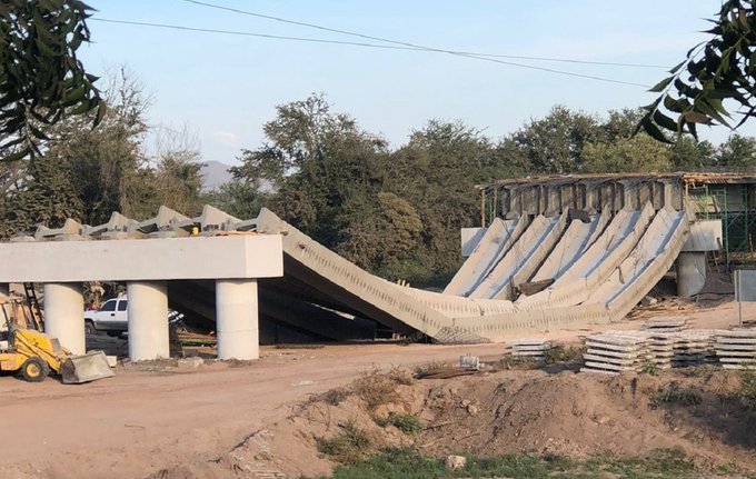 Colapso de puente en Sinaloa fue por falla estructural: AMLO