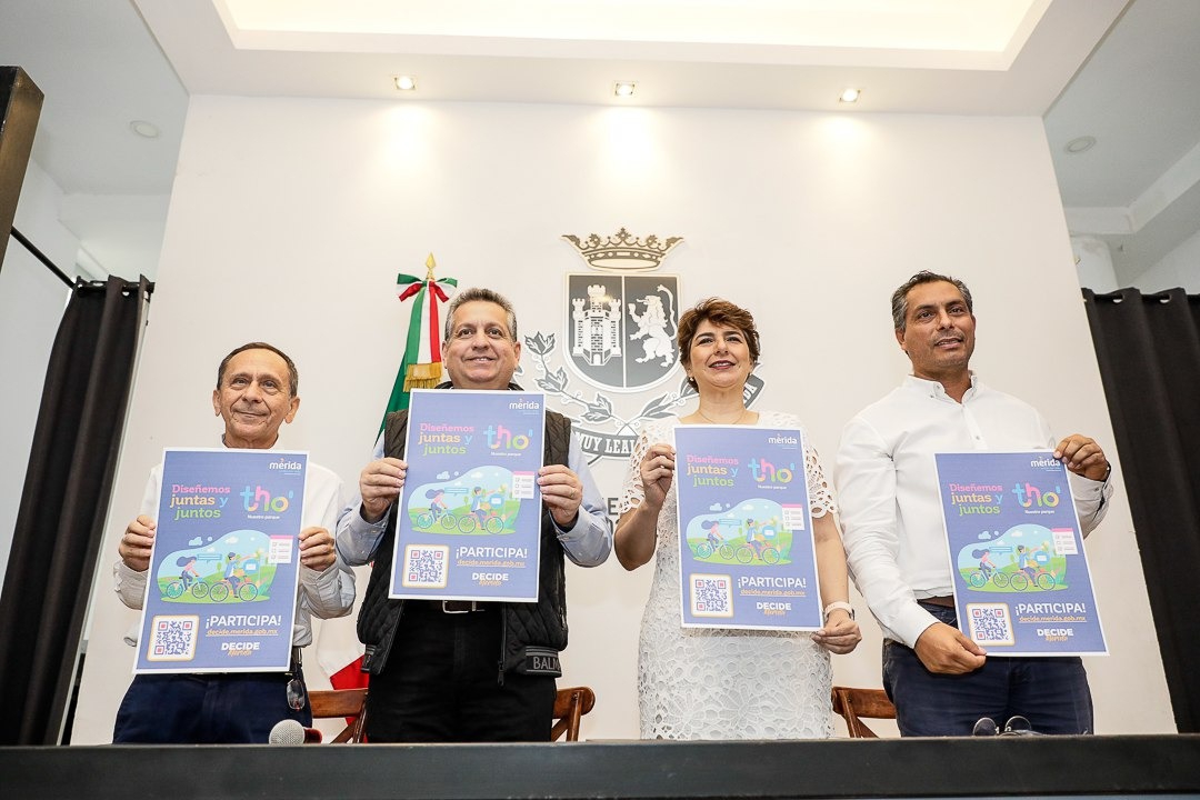 Presenta Mérida la plataforma “Diseñemos Juntas y Juntos Tho? Nuestro Parque”