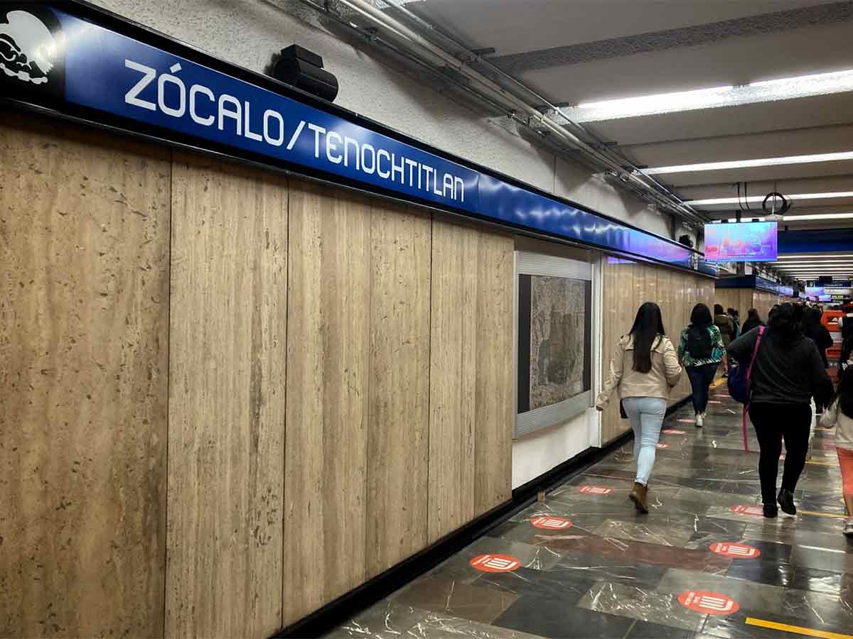 Estaciones Auditorio y Zócalo del metro cierran temporalmente
