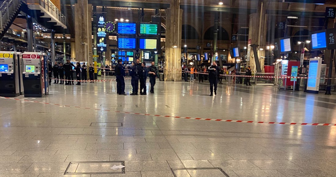 Ataque en estación del tren de París deja seis heridos