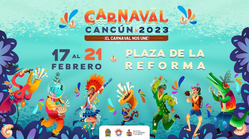 Todo listo para elección de reyes y reinas del Carnaval Cancún 2023 “El Carnaval nos une”