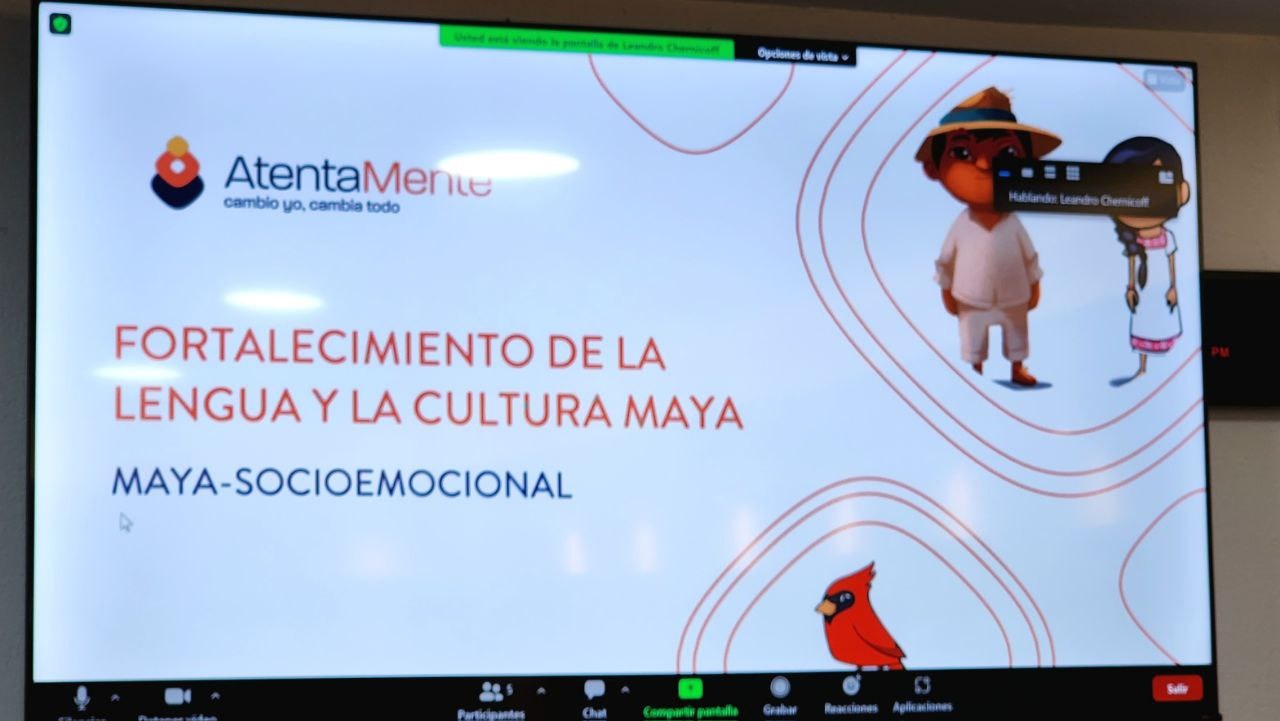 La SEDUC busca fortalecer la lengua y cultura Mayas en colaboración con la Asociación AtentaMente