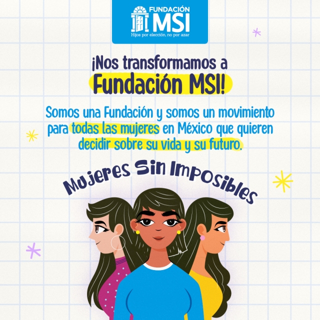 Fundación Marie Stopes cambia su nombre a Fundación MSI