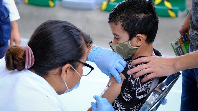 Jalisco abre jornadas de vacunación pediátrica contra Covid-19