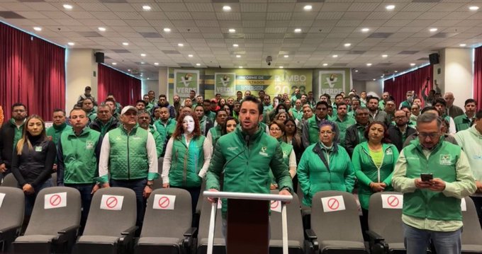 Partido Verde va con Morena por gubernatura del Edomex