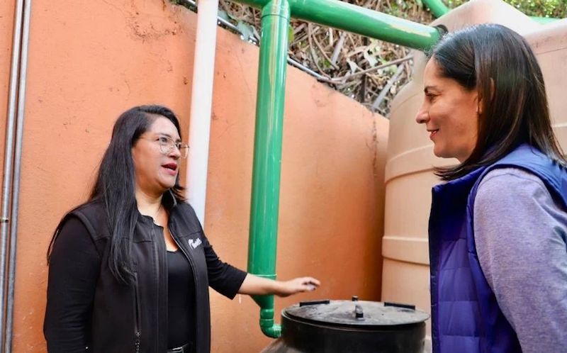 Presenta Verónica Delgadillo iniciativa para promover programas de aprovechamiento de agua de lluvia