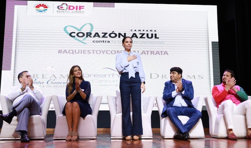 Cancún se une contra la trata de personas: Ana Patricia Peralta