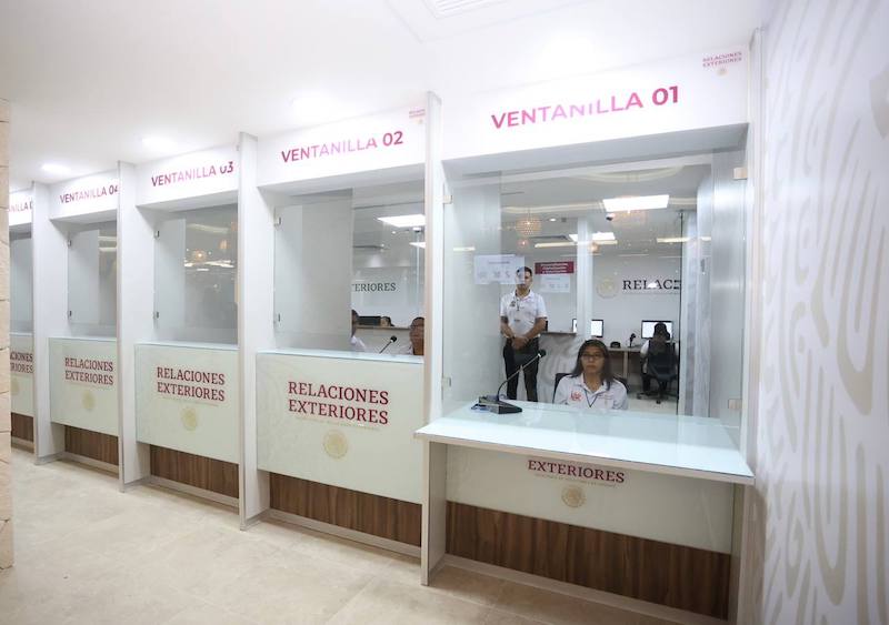 Inauguran nueva oficina de emisión de pasaportes en Cancún