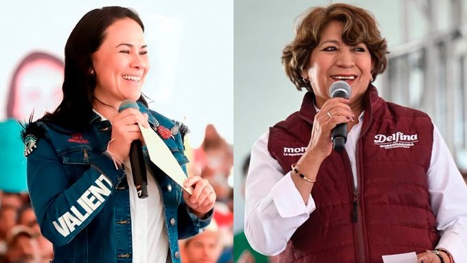 Alejandra Del Moral y Delfina Gómez cerrarán precampaña en Texcoco