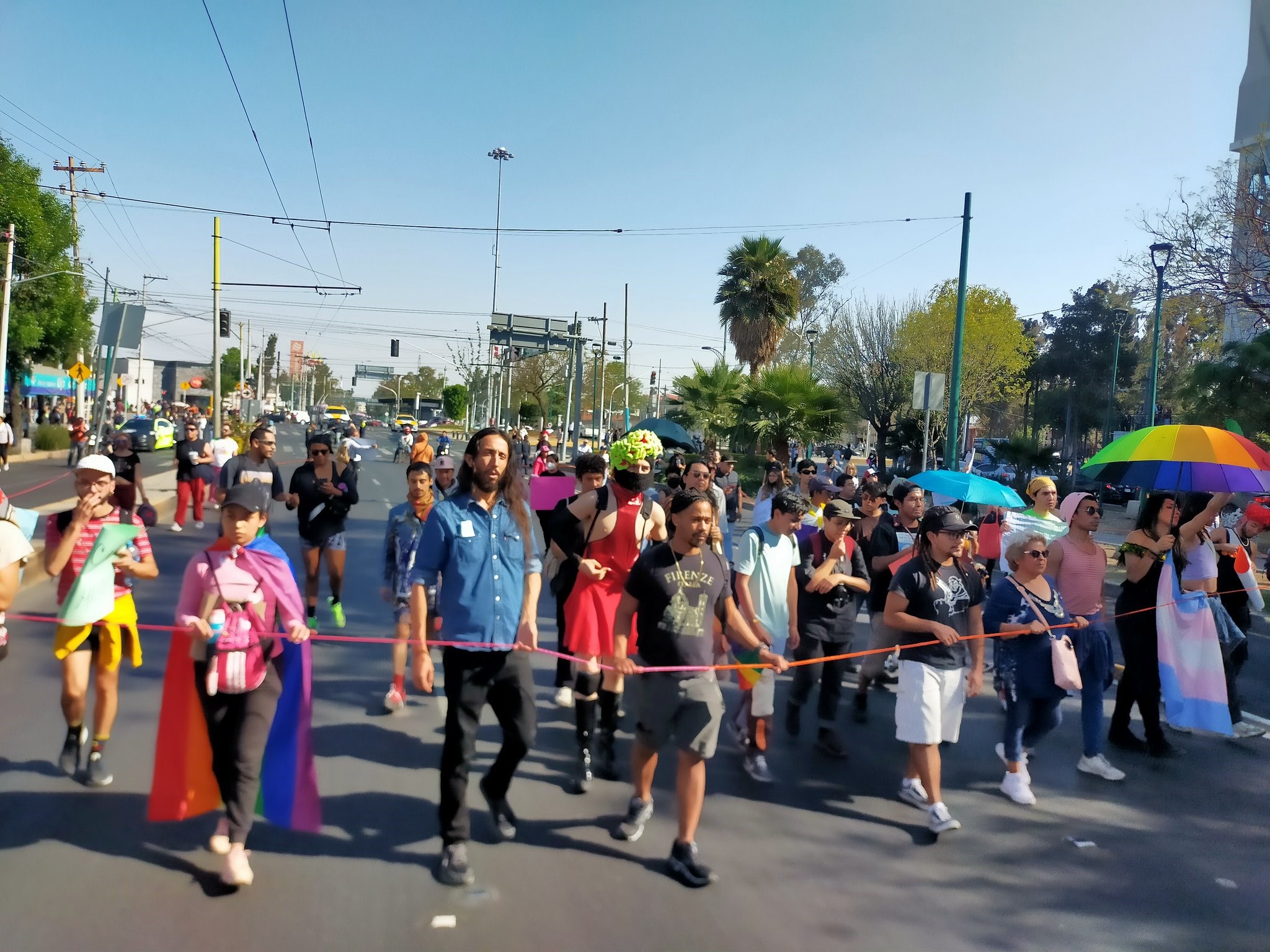 Atacan a colectivo LGBT+ en la Alcaldía GAM que se manifestaba por el asesinato de Dani Millán