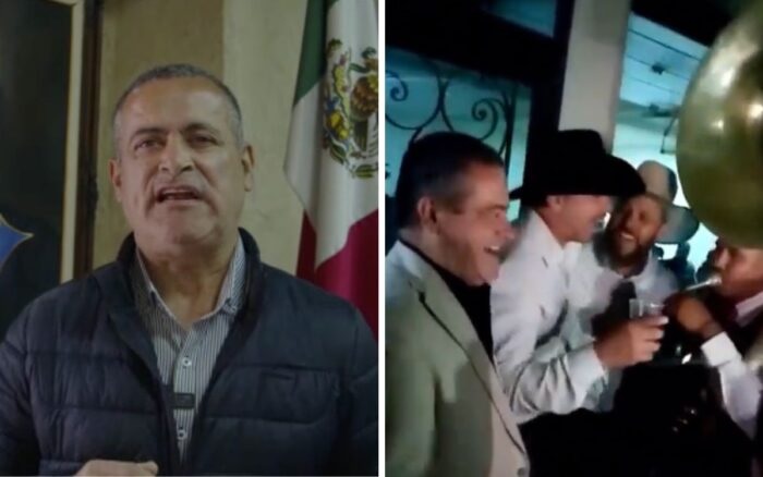 En medio de ola de violencia en Jerez, captan a su alcalde cantando narcocorridos