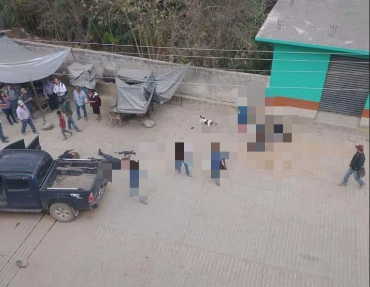 Enfrentamiento armado deja cinco muertos en Santiago Amoltepec, Oaxaca