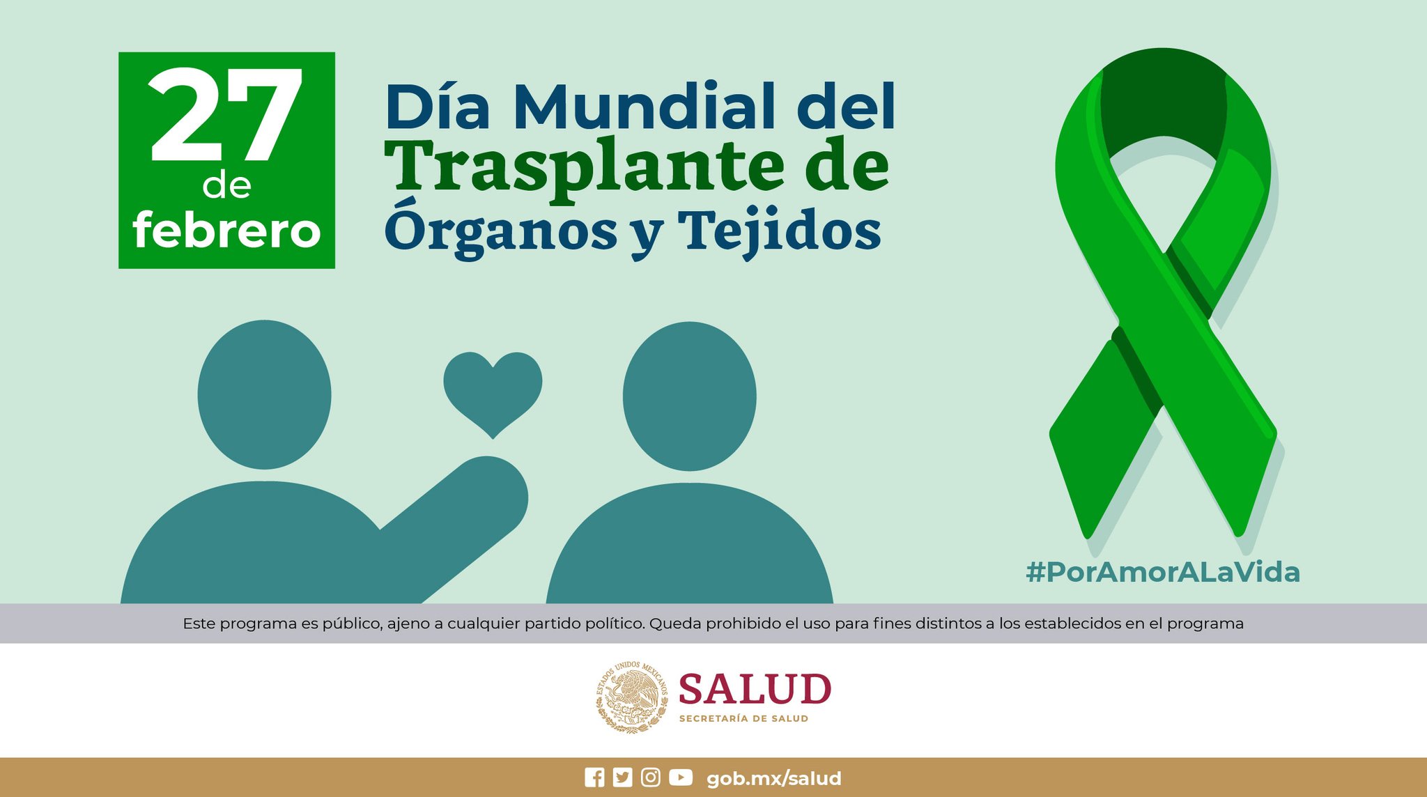 Día Mundial de Trasplante de Órganos y Tejidos