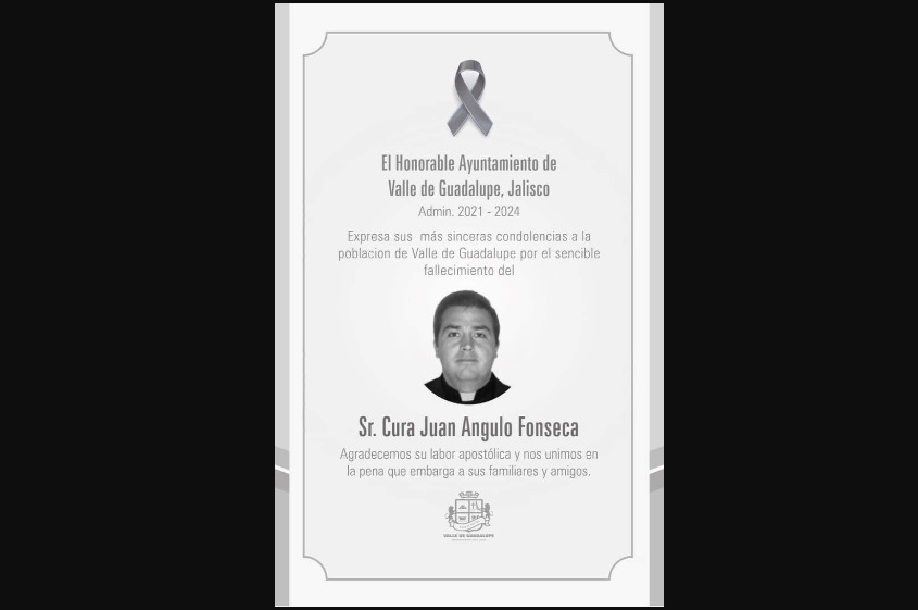 Sacerdote fue asesinado por su hermano en Jalisco